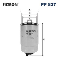 FILTRON Kütusefilter PP 837
