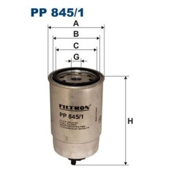 FILTRON Kütusefilter PP 845/1