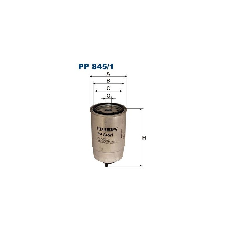 FILTRON Kütusefilter PP 845/1