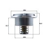 MAHLE Termostaat,Jahutusvedelik THD 6 86