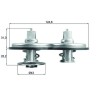 MAHLE Termostaat,Jahutusvedelik TX 141 83