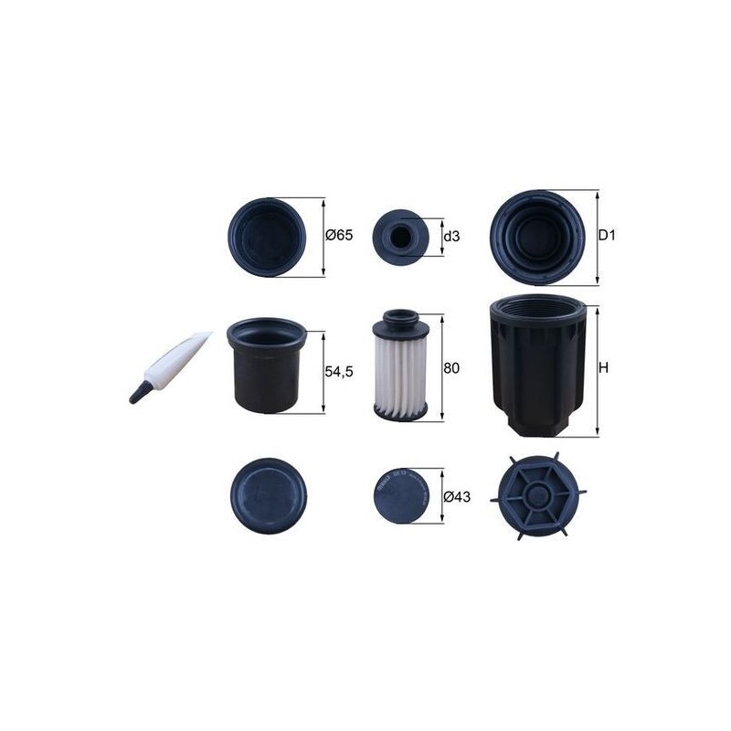 MAHLE AdBlue filter UX 13KIT