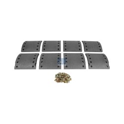 DT Spare Parts Piduriklotsi komplekt,trummelpidur 10.13001