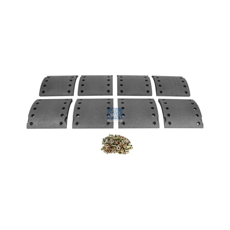 DT Spare Parts Piduriklotsi komplekt,trummelpidur 10.13001