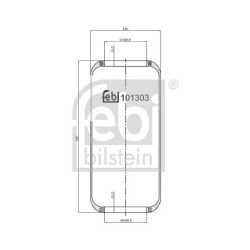 FEBI BILSTEIN Lõõts,õhkvedrustus 101303