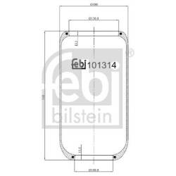 FEBI BILSTEIN Lõõts,õhkvedrustus 101314