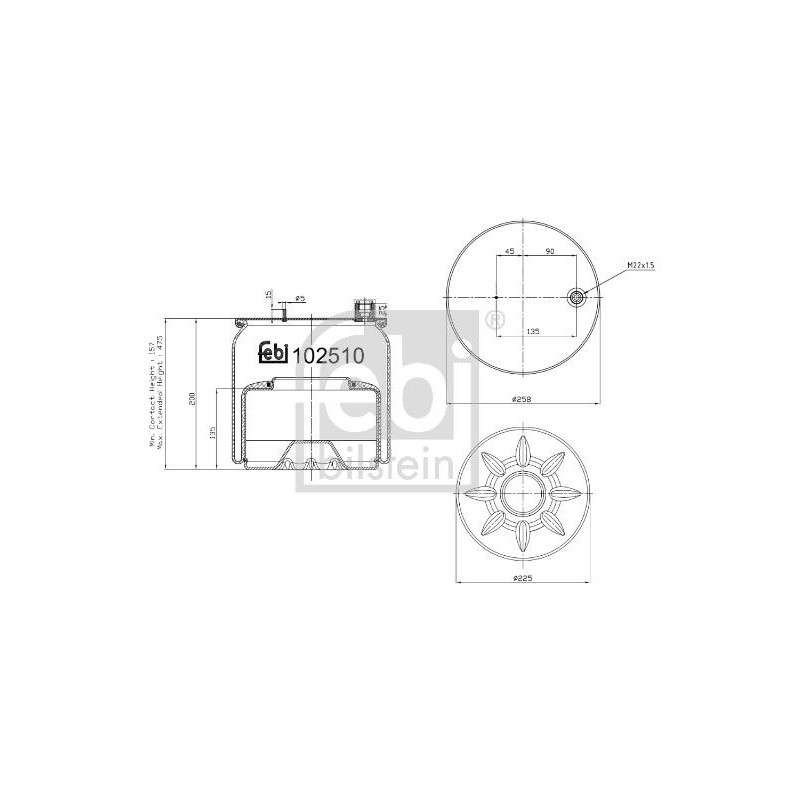 FEBI BILSTEIN Lõõts,õhkvedrustus 102510