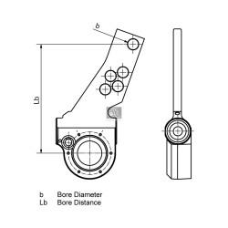 DT Spare Parts Hoovastik, pidurisüsteem 10.33071