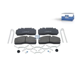 DT Spare Parts Piduriklotsi komplekt,ketaspidur 10.34127
