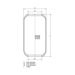 DT Spare Parts Lõõts,õhkvedrustus 2.62436