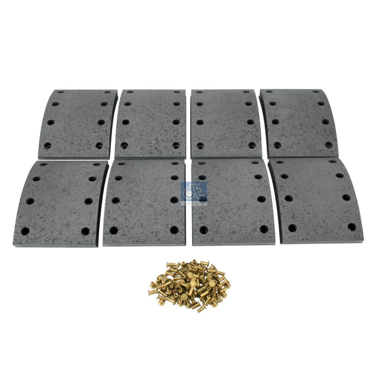 DT Spare Parts Piduriklotsi komplekt,trummelpidur 2.94050