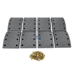 DT Spare Parts Piduriklotsi komplekt,trummelpidur 2.94051