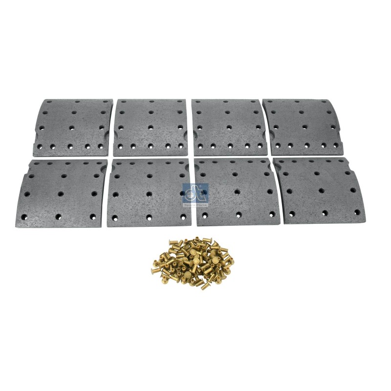 DT Spare Parts Piduriklotsi komplekt,trummelpidur 2.94055