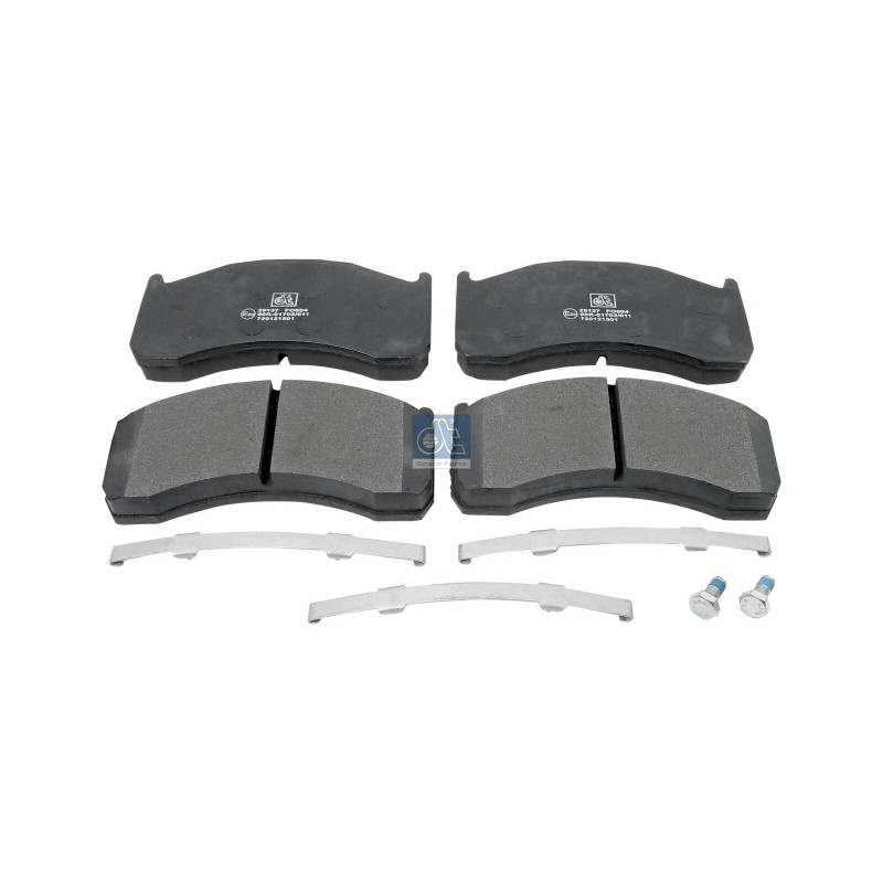 DT Spare Parts Piduriklotsi komplekt,ketaspidur 2.94074