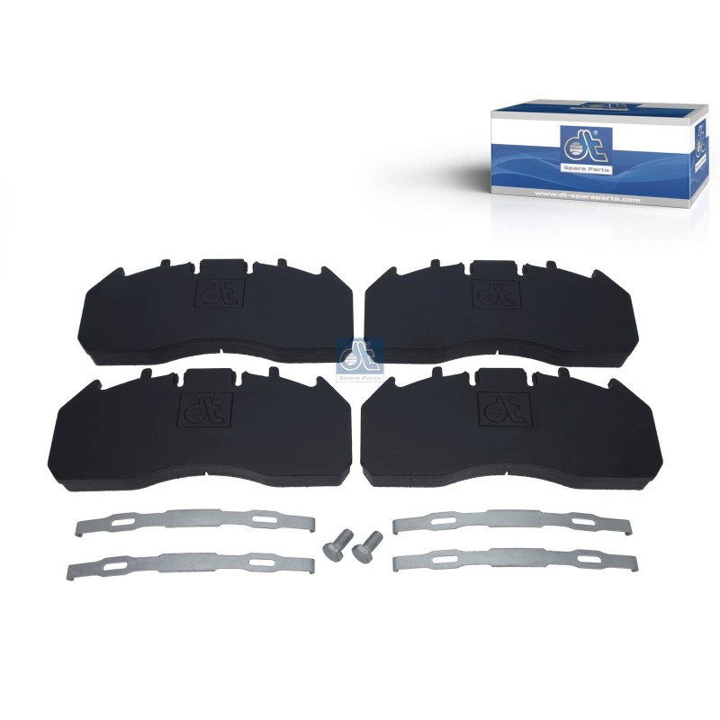 DT Spare Parts Piduriklotsi komplekt,ketaspidur 2.94095