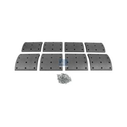 DT Spare Parts Piduriklotsi komplekt,trummelpidur 2.94172