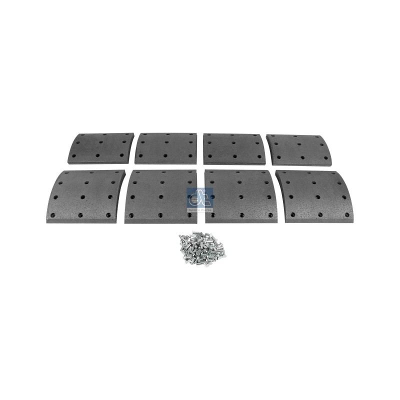 DT Spare Parts Piduriklotsi komplekt,trummelpidur 2.94172