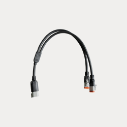 Lisävalotuki 2kpl 200mm musta | Nordparts