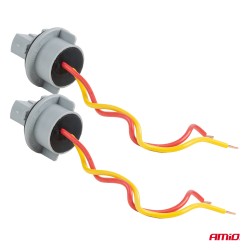 Pirnipesa 2tk T20 LED 12V W21W WY21W W3x