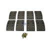 DT Spare Parts Piduriklotsi komplekt,trummelpidur 4.91455