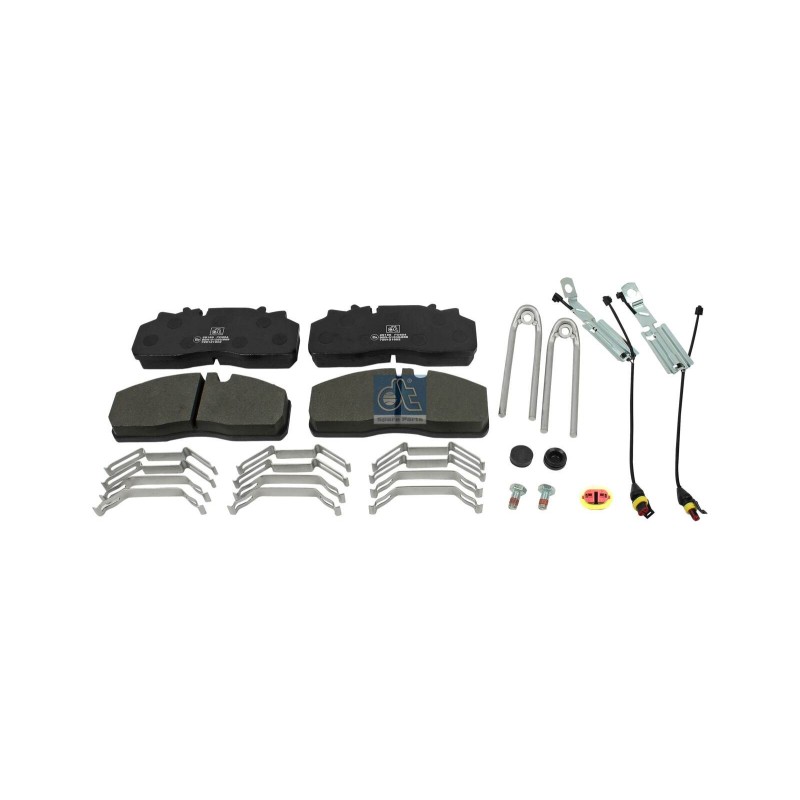 DT Spare Parts Piduriklotsi komplekt,ketaspidur 5.92122