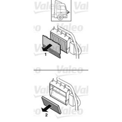 VALEO Filter,salongiõhk 7.16010