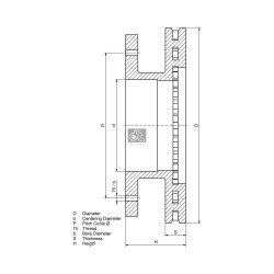 DT Spare Parts Piduriketas 7.36031