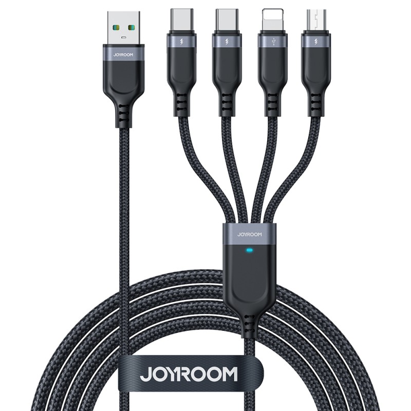 Joyroom 4in1 laadimisjuhe 120cm
