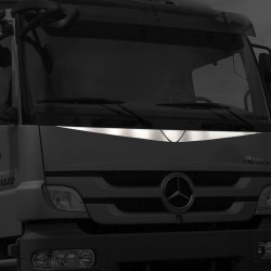 FRONT LOGO FRAME CHROME ATEGO