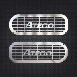 HEADLIGHT-FOG WIRE CHROME ATEGO