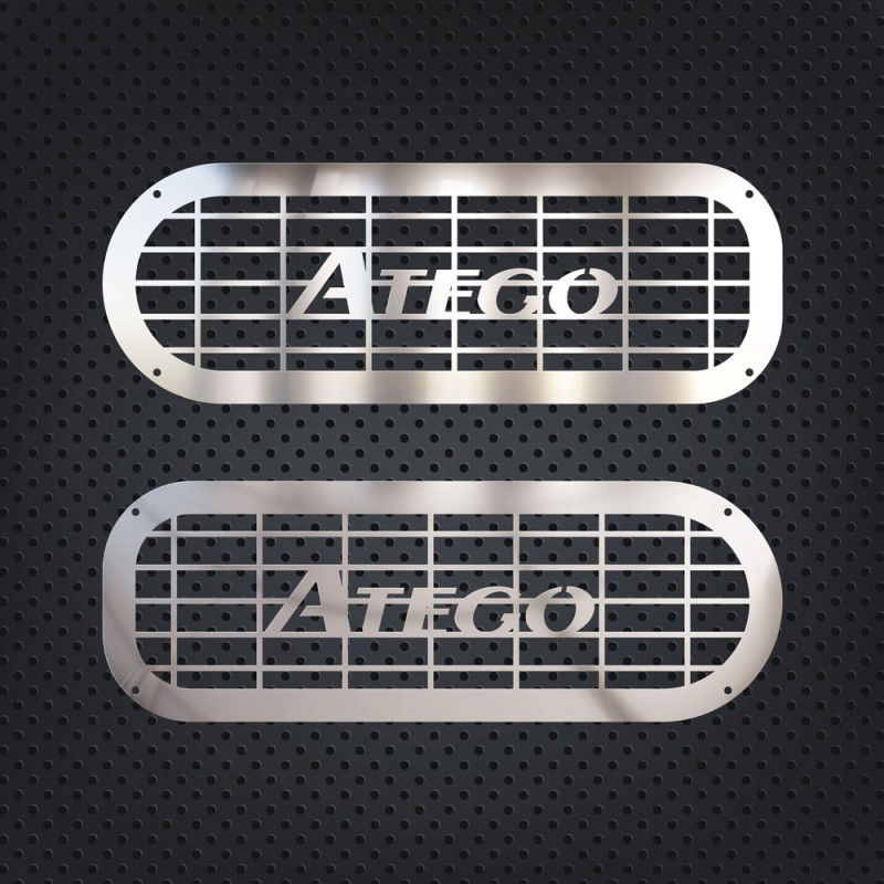 HEADLIGHT-FOG WIRE CHROME ATEGO