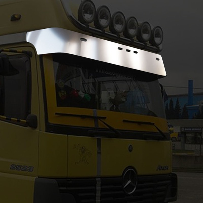 SUNVISOR CHROME WITHOUT PLATFORM MIRROR AXOR