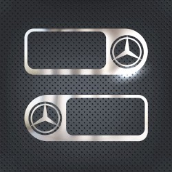 DOOR HANDLE FRAME CHROME AXOR