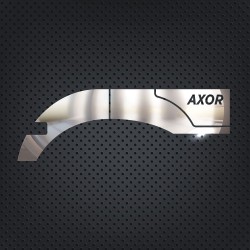 MUDGUARD FRAME CHROME AXOR