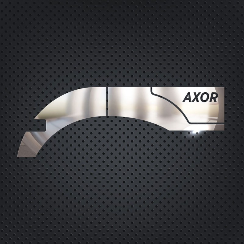 MUDGUARD FRAME CHROME AXOR
