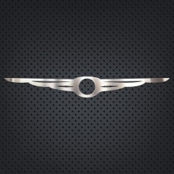FRONT LOGO FRAME CHROME AXOR