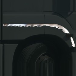 SIDE DOOR FLAMMY LATH CHROME AXOR