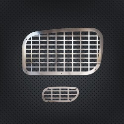 HEADLIGHT-FOG WIRE CHROME AXOR