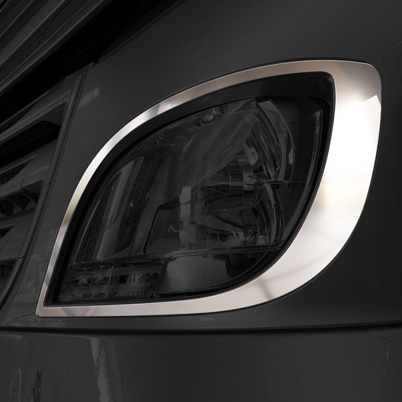 HEADLIGHT FRAME CHROME XF/CF