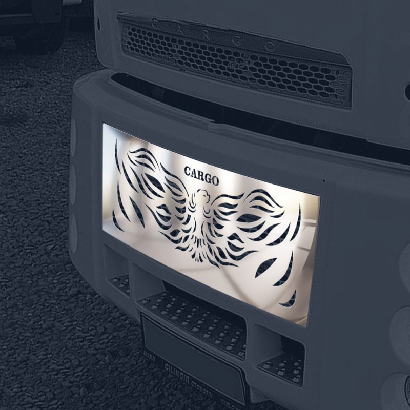 GRILL BIRD LOGO CHROME CARGO