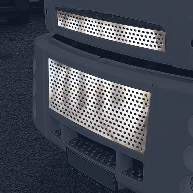 GRILL PERFORATED CHROME CARGO