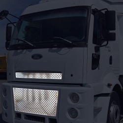 GRILL PERFORATED CHROME CARGO