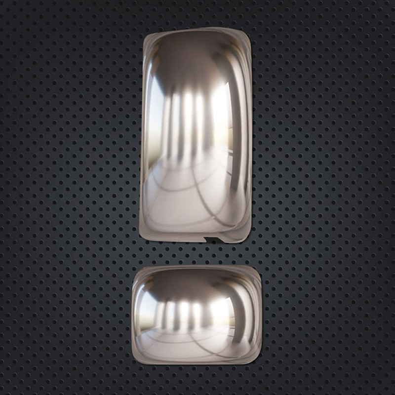 MIRROR COVER CHROME (PRESSED) CARGO