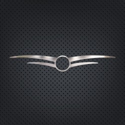 FRAME OF LOGO WINGED MODEL CHROME CARGO