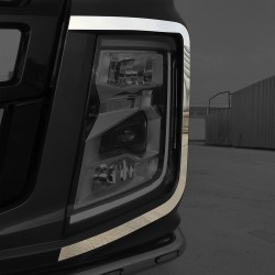 HEADLIGHT FRAME CHROME F-MAX
