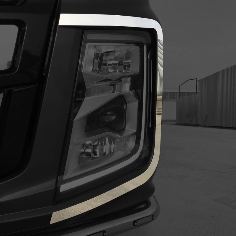 HEADLIGHT FRAME CHROME F-MAX