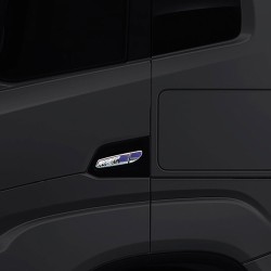 DOOR HANDLE HOLDER CHROME (PRESSED) S-WAY