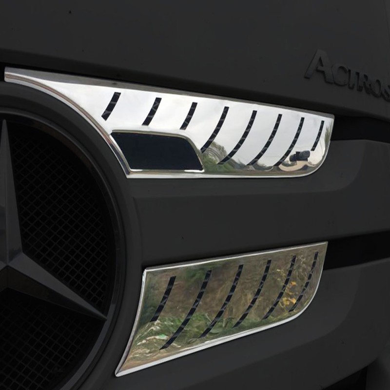 INSIDE OF GRILL CHROME (PRESSED) ACTROS MP2/MP3