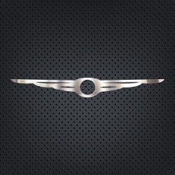 LOGO FRAME CHROME ACTROS MP2/MP3