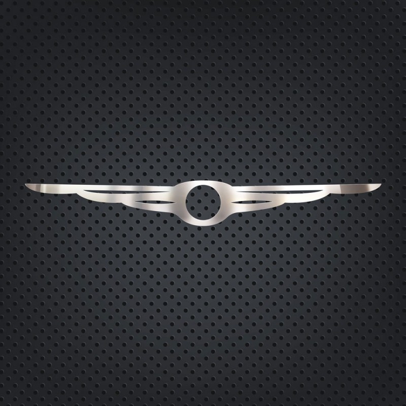 LOGO FRAME CHROME ACTROS MP2/MP3
